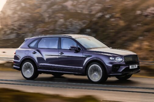 Bentley Bentayga EWB side profile