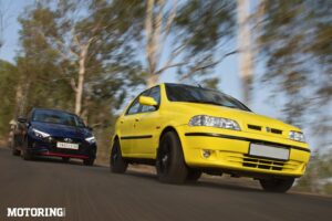 Hyundai i20 N Line VS Fiat Palio S10-front