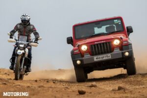 Mahindra Thar VS Hero Xpulse 200 4V