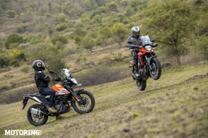 Suzuki V-Strom SX VS KTM 250 Adventure