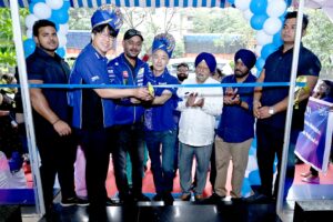 yamaha blue square inauguration