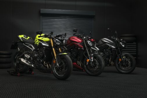 Triumph street triple 765 range