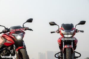 Bajaj Pulsar P150 VS TVS Apache RTR 160 2V