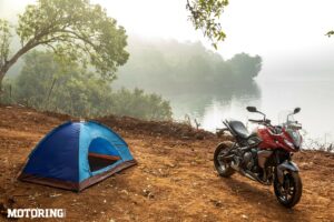 Triumph Tiger Sport 660 - Camping