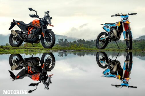 KTM 390 Adventure-SW and KTM SX150