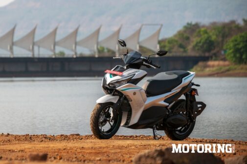 Yamaha Aerox E launched in India at ₹2.81 lakh