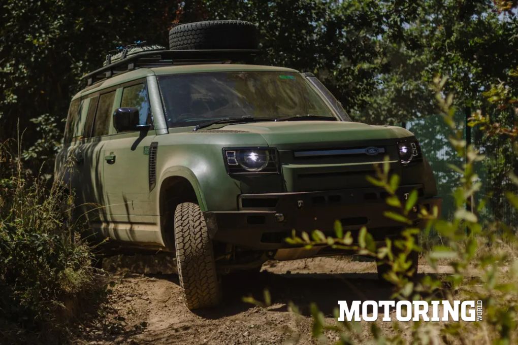 The Defender Wolf II is Land Rover’s bid for the British Army’s next 4×4