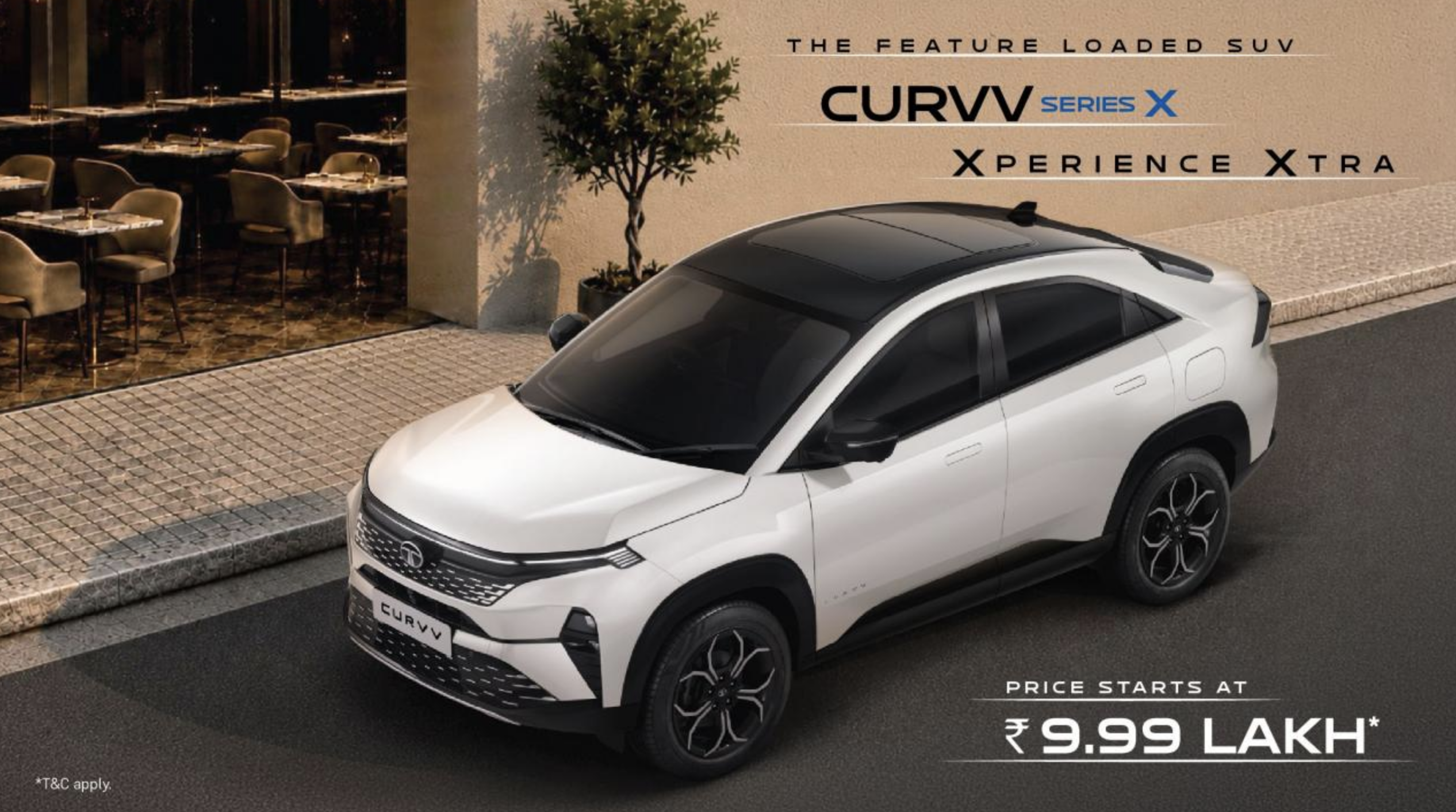 Tata Curvv Series X Launched at Rs. 9.99 Lakh