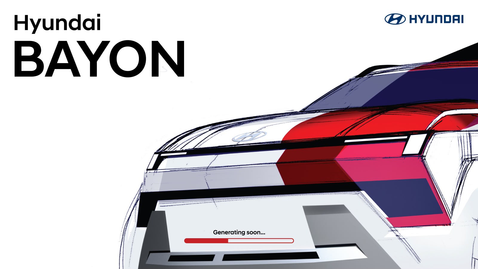 Hyundai Unveils First Design Sketches of Upcoming Bayon SUV